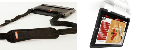 modulr iPad strap and mount examples
